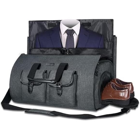 Carry on Garment Bag for Travel Convertible Garment Duffel Suit Bag - Picture 7 of 7